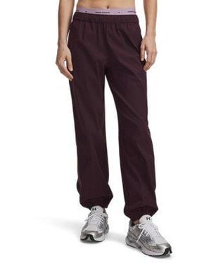 Under Armour Unstoppable Woven Sweatpants Ox Blood Ox Blood - Red
