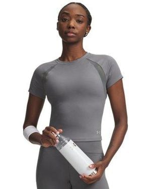 Under Armour Motion Mesh Short Sleeve Clay Titanium - Gray