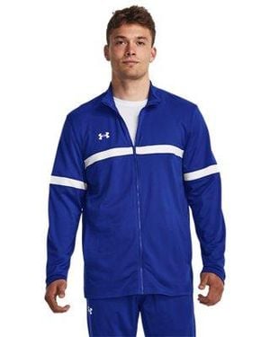 Under Armour Ua Knit Warm Up Team Full-zip - Blue