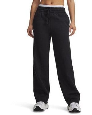 Under Armour Ua Rival Fleece Straight Leg Pants - Blue