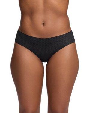 Under Armour Pure Stretch Mesh Hipster Underwear - Black