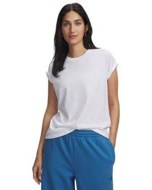 Under Armour Ua Simple Branded Short Sleeve - Blue