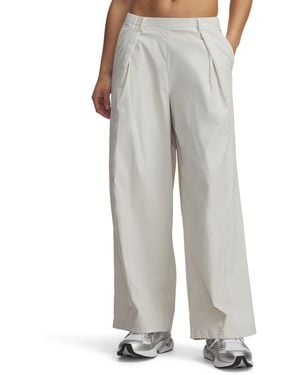 Under Armour Ua Unstoppable Pleated Pants - Gray