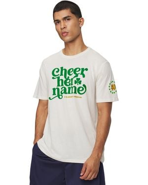 Under Armour Ua Performance Cotton Collegiate Short Sleeve T-shirt - Green