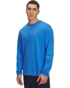 Under Armour Ua Modern Sport Heavyweight Oversized Long Sleeve - Blue