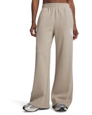 Under Armour Ua Gameday Double Knit Unrivaled Pants - Natural