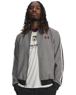 Under Armour Ua Houndstooth Full Zip - Gray