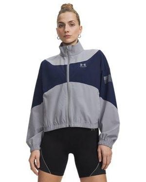 Under Armour Ua Freedom Rival Woven Jacket - Blue