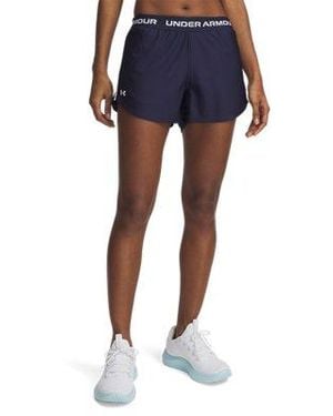 Under Armour Tech Play Up 3" Shorts Midnight - Blue