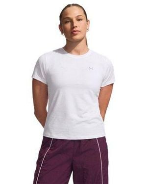 Under Armour The Bouncy Tee Short Sleeve - White