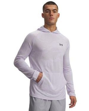 Under Armour Ua Velocity Long Sleeve Hoodie - Purple