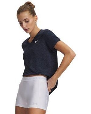 Under Armour Tech Twist V-Neck Short Sleeve Haze - Blue