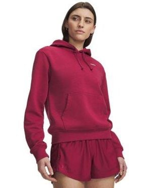 Under Armour Ua Rival Fleece Hoodie - Red