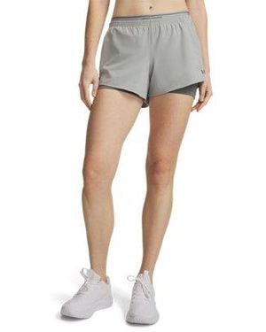 Under Armour Ua Vanish Woven 2-in-1 Shorts - Gray