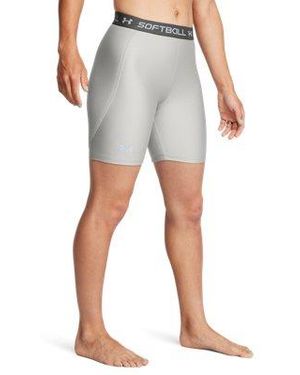 Under Armour Ua Utility Pro Slider Shorts - Gray