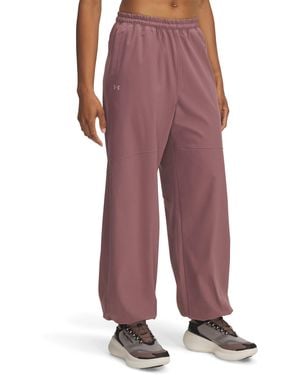 Under Armour Ua Rival Woven Gym Pants - Purple