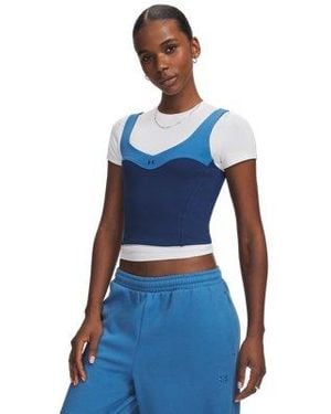 Under Armour Ua Motion Colorblock Tank - Blue