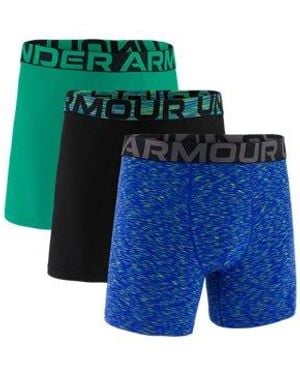 Under Armour Ua Performance Tech 6" 3-pack Boxerjock - Blue