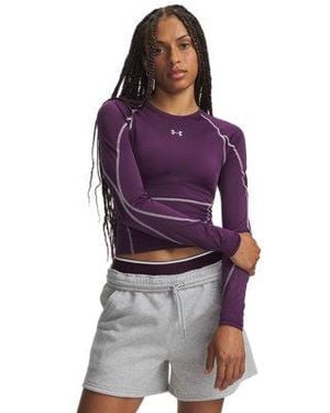 Under Armour Heatgear® Neolast Long Sleeve - Purple