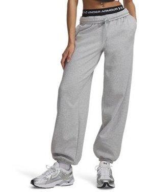 Under Armour Ua Icon Fleece Gym Pants - Grey