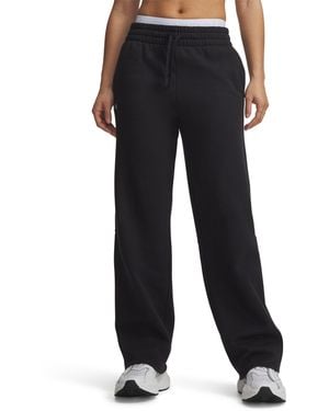 Under Armour Ua Rival Fleece Straight Leg Pants - Blue