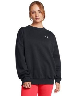 Under Armour Ua Rival Fleece Oversized Crew - Blue