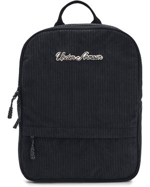 Under Armour Sportstyle Corduroy Small Backpack / Clay - Black