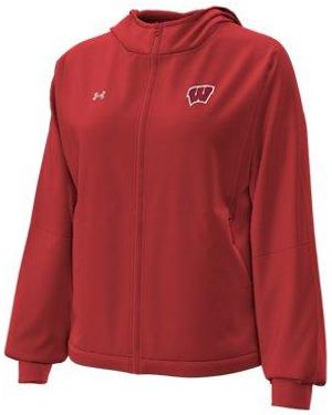 Under Armour Ua Unstoppable Fleece Collegiate Full Zip - Red