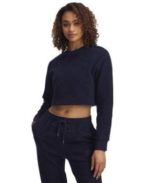 Under Armour Ua Icon Terry Varsity Crew - Blue