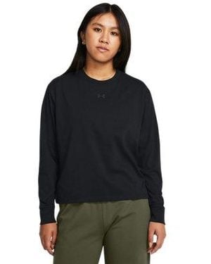 Under Armour Ua Boxy Long Sleeve - Black