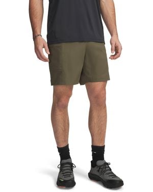 Under Armour Ua Explor Hike Cargo Shorts - Green