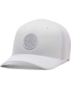 Under Armour Ua Stealthform Mid Trucker Hat - White