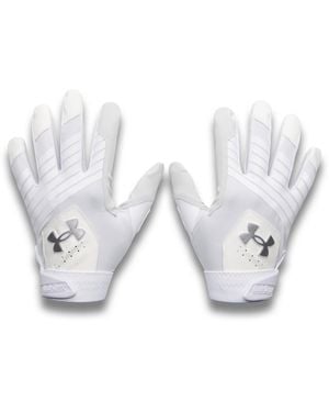 Under Armour Ua Clean Up Batting Gloves - White