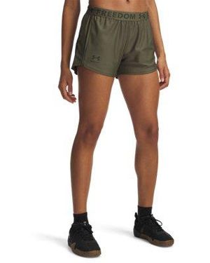 Under Armour Ua Freedom Play Up 3" Shorts - Green