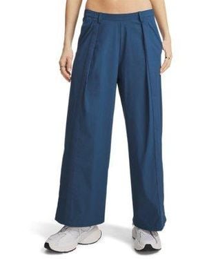 Under Armour Ua Unstoppable Pleated Pants - Blue