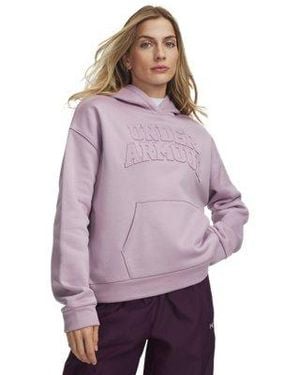 Under Armour Armour Fleece® Hoodie - Purple
