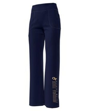 Under Armour Ua Icon Collegiate Open Bottom Pants - Blue