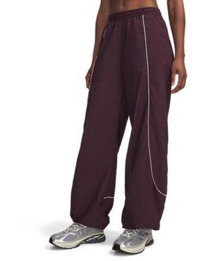 Under Armour Ua Unstoppable Woven Wind Pants - Purple