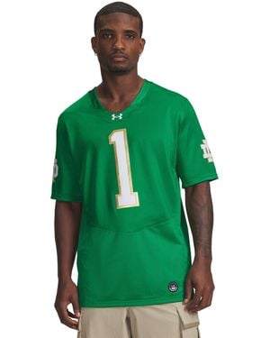 Under Armour Ua Notre Dame Collegiate Football Replica Jersey - Green