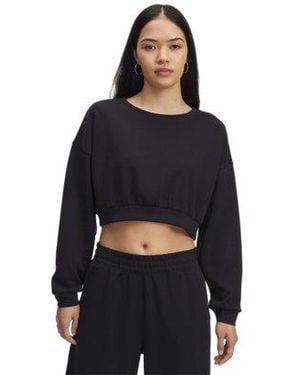 Under Armour Ua Meridian Lounge Crop Crew - Black