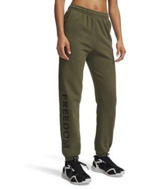 Under Armour Ua Freedom Rival Fleece sweatpants - Green