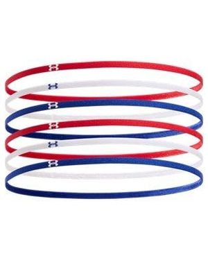 Under Armour S Mini Elastics 6 Pack, - Red