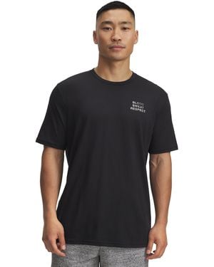 Under Armour Project Rock Short Sleeve - Black