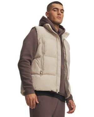 Under Armour Ua Limitless Down Vest - Natural