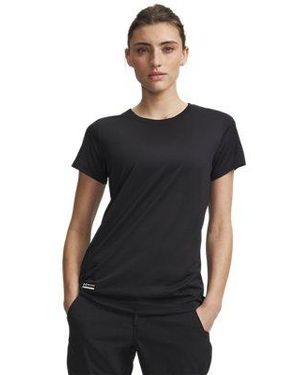 Under Armour Ua Tactical Tech Short Sleeve - Black