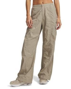 Under Armour Unstoppable Woven Utility Pants Timberwolf Taupe Taupe Dusk - Brown