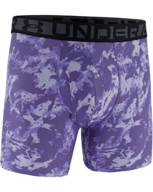 Under Armour Ua Performance Tech Printed 6" Boxerjock® - Blue