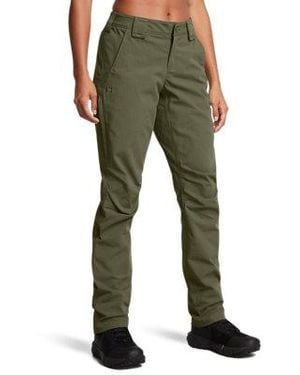 Under Armour Ua Tactical Elite Flat Front Pants - Green