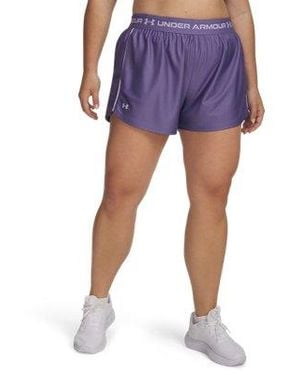 Under Armour Ua Tech Play Up 3" Shorts - Blue