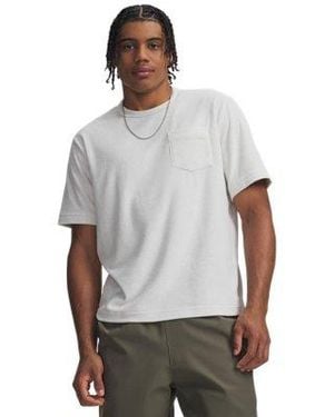 Under Armour Ua Icon Sportswear Terry Short Sleeve - Grey
